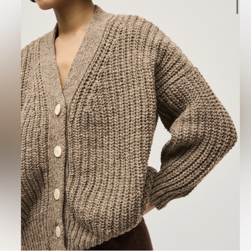 Babaa Cardigan no 19 Dark Mist